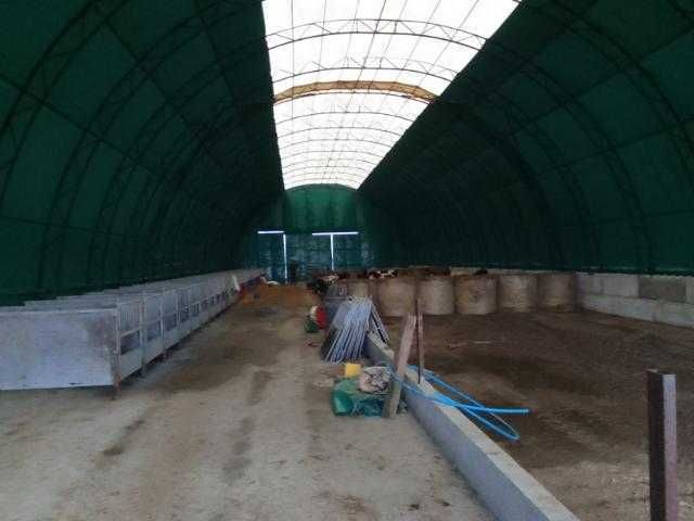 hala lukowa 16x50, obora na bydło, hala na bale, szerokości do 20 metr