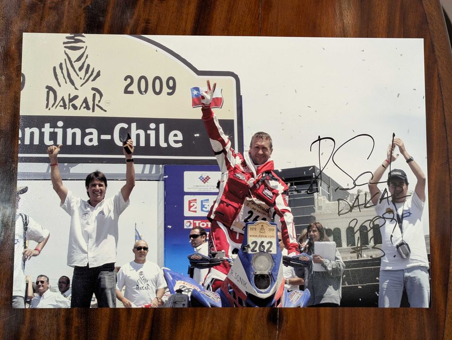 Plakat Rafał Sonik oryginalny autograf