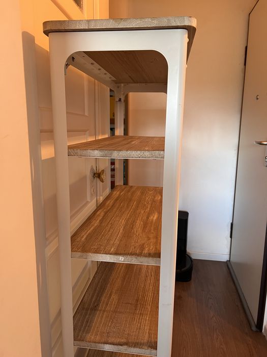 Estante em madeira e metal - La Redoute