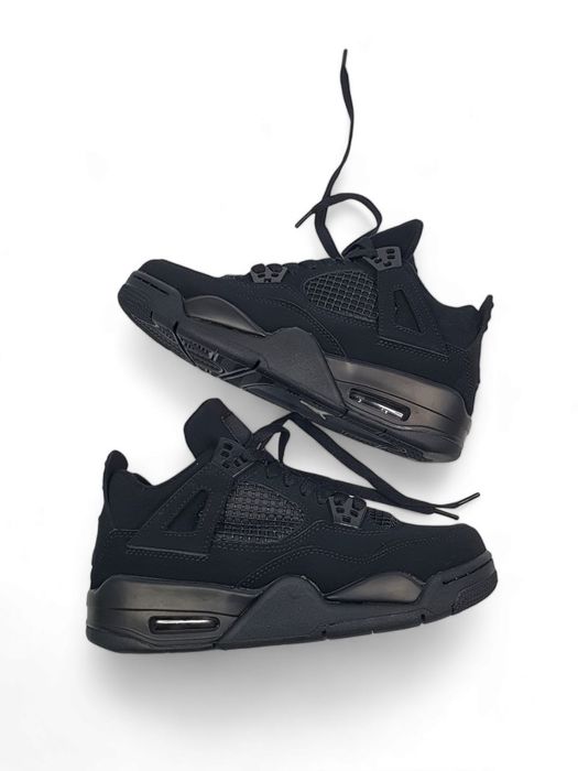 Nike Air Jordan 4 Retro Black Cat кросівки найк аір джордан 4 джордани