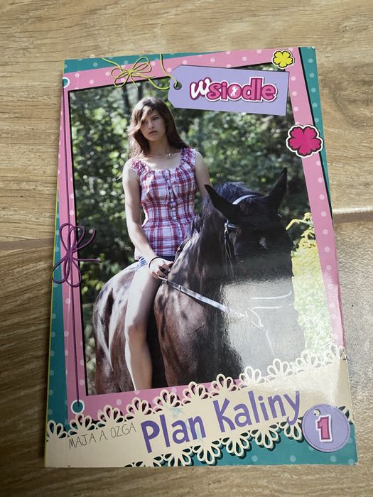 Książka konie w siodle