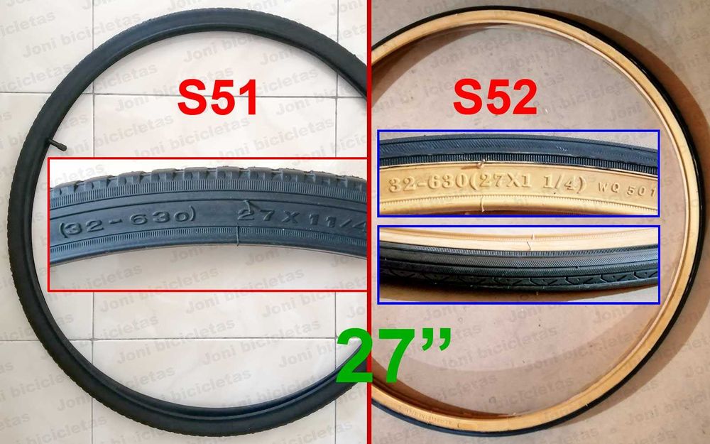 Pneus de bicicleta (roda 22, 24, 27, 27,5 e 29)