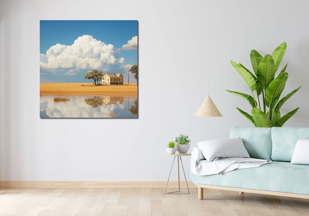 Obraz 100x100cm Domostwo