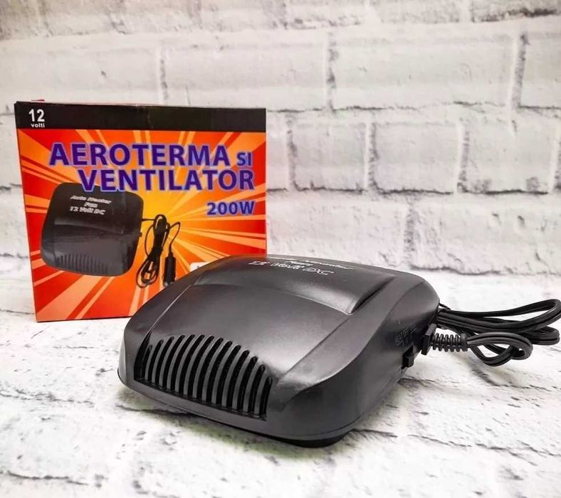 Обігрівач салону Aeroterma si Ventilator 200W вентилятор автомобильный