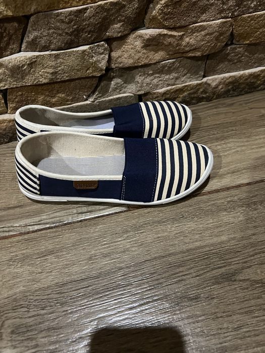 Балетки джинсові