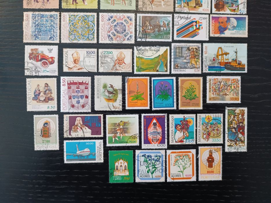 Selos de Portugal, 50 selos de 1981 a 1983
