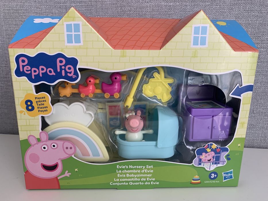 Ігровий набір Свинка Пеппа малюк Еві Evie Evy дитяча Peppa Pig