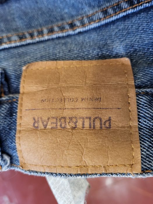 Джинси жіночі PULL&BEAR, розмір 34, сині, деним