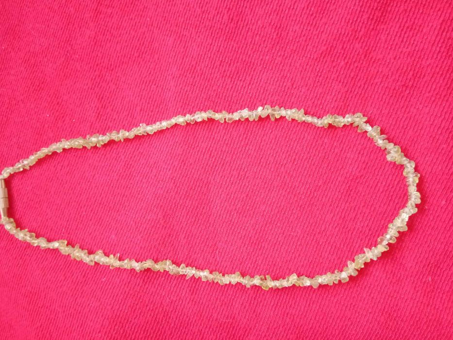 Бусы из хризопраза  ярко-зеленые Чехия