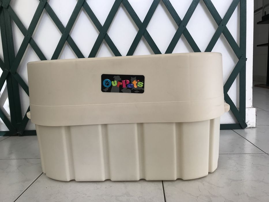 Comedouro/Bebedouro duplo para cão