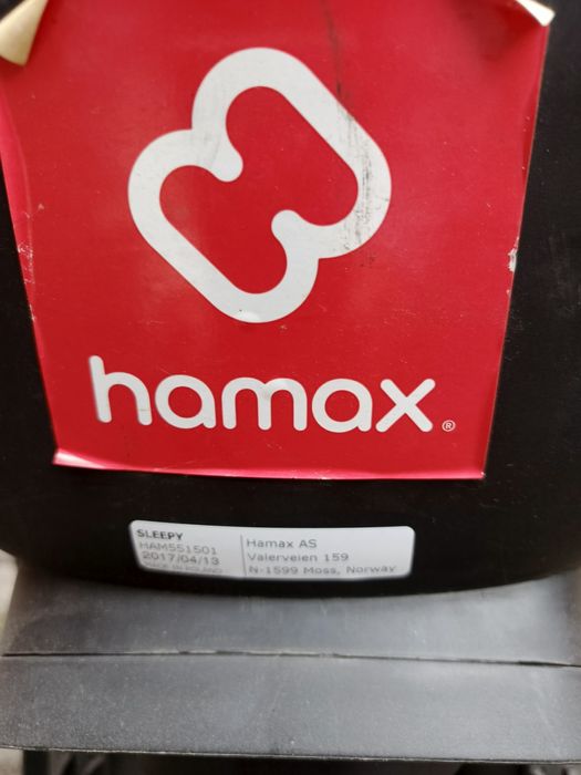 Fotelik rowerowy hamax