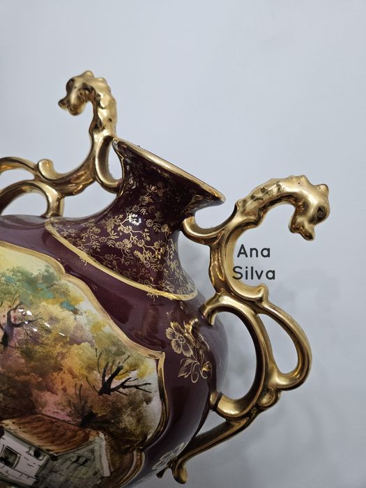Jarrão pintado à mão