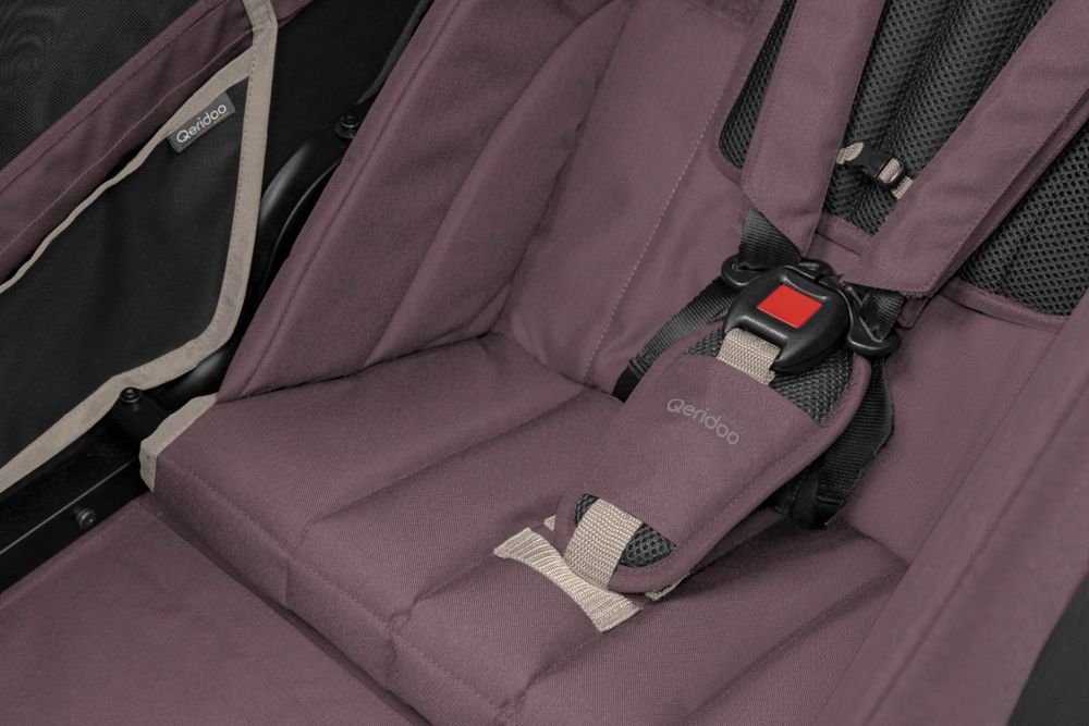 Qeridoo Kidgoo 1 wozek pojedyncza przyczepka rowerowa