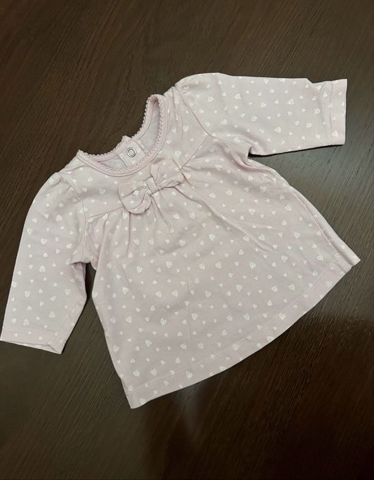Zestaw dla dziewczynki r. 56-62 bluzka półśpiochy h&m Disney