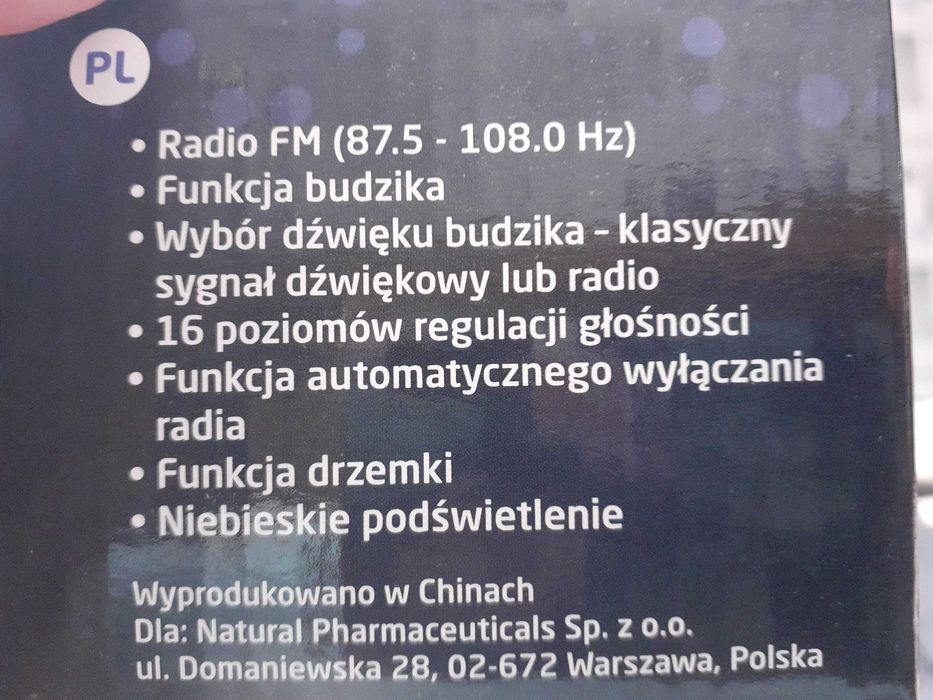 Radiobudzik Futuro