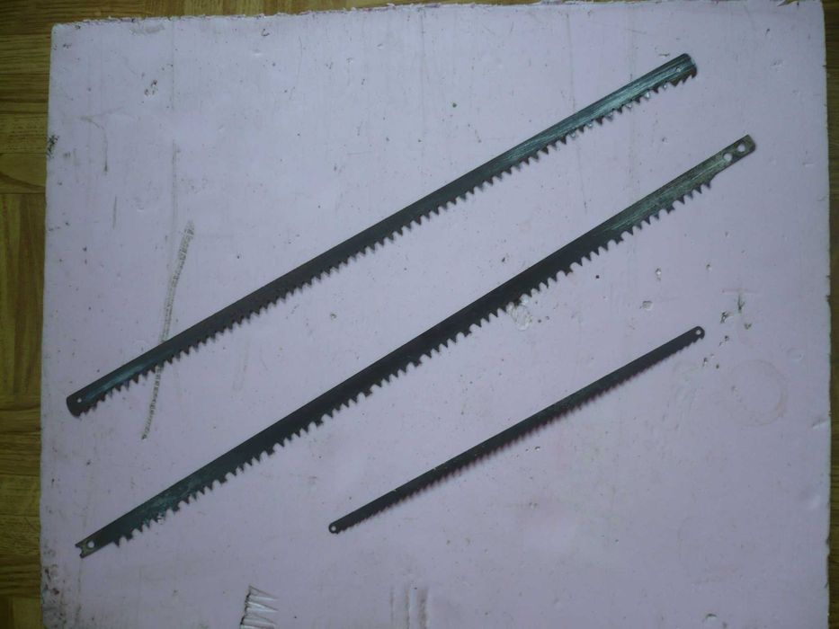 Stare, solidne brzeszczoty - nieużywane