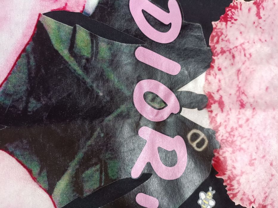 Bluzka Dior bawełna viscosa jedwab /Roz S/M