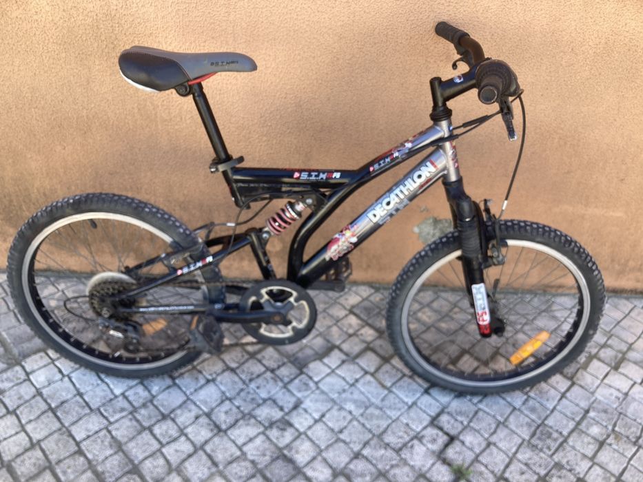 Bicicleta como nova com amortecedores a frente