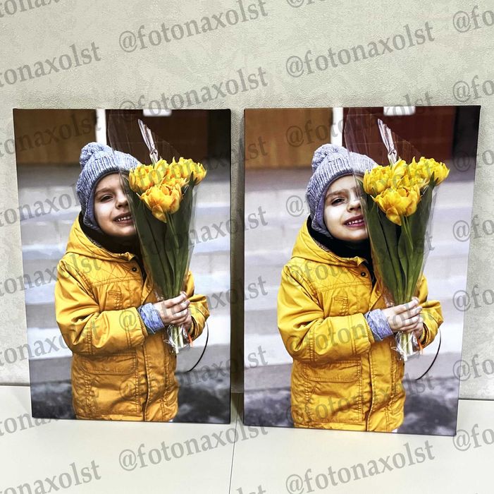 Печать на холсте от 208 грн. Печать фото на холсте ! фото на полотні