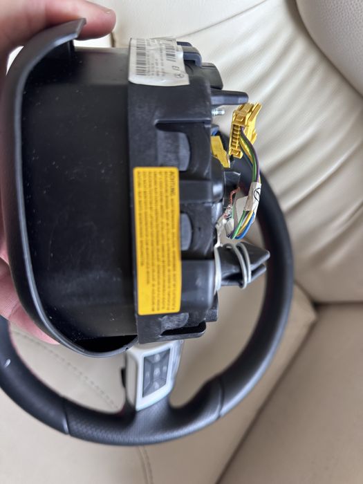 Volanta mercedes w 212 w204 com airbag