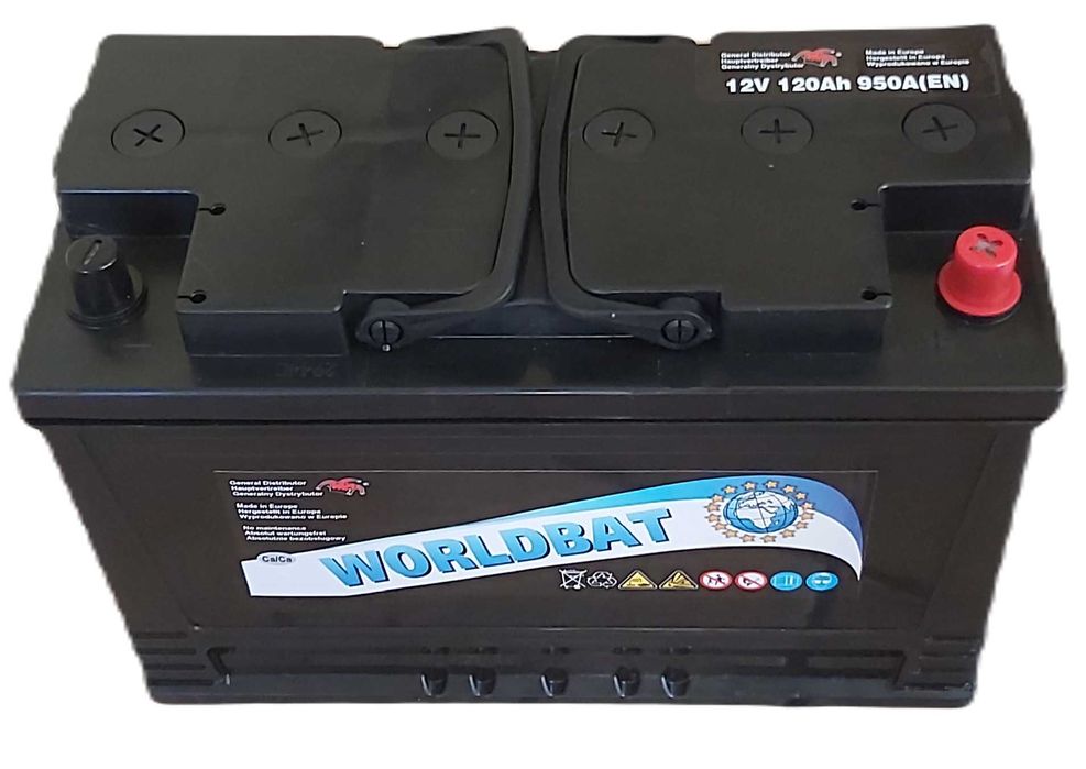 Akumulator WORLDBAT 12V 120 Ah 950 A (EN)