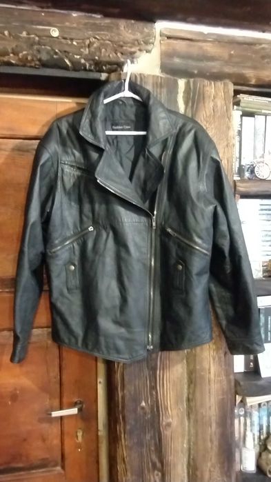 Skórzana kurtka na motor Fashion Crew rozm 44