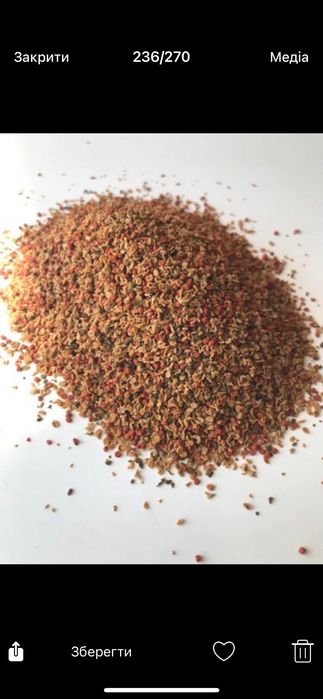 Корма для креветок Розенберга та АККР