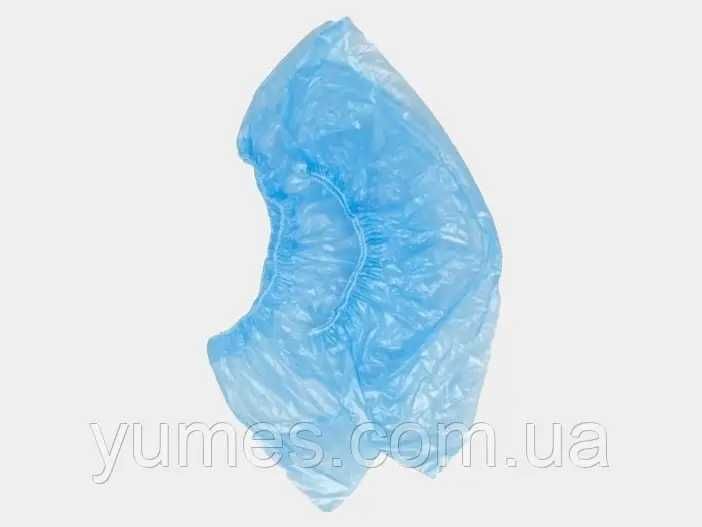 Одноразові бахіли 40х14 см 2,5 г (100 шт./пач)