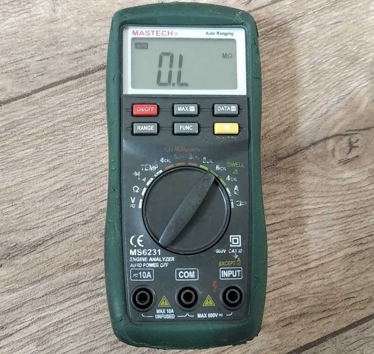 Мультиметр Mastech MS6231. Під ремонт.