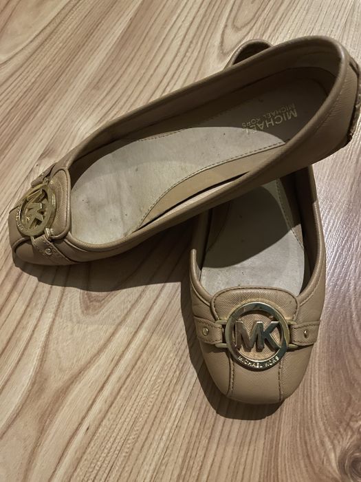 Brązowe balerinki Michael Kors