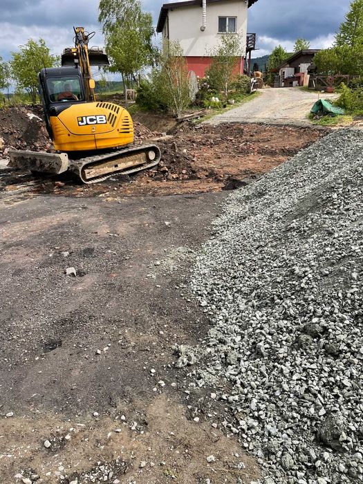 Wynajem koparek| Usługi budowlane | Prace ziemne