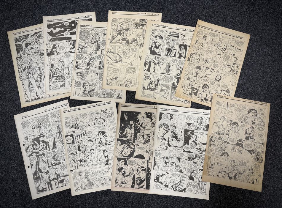 Komiksy z Fantastyki  1982 do 1990 - Funky Koval, Yans, Larkis i inne