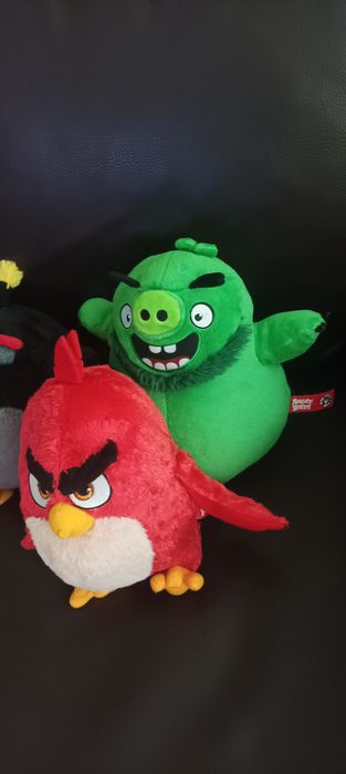 Vendo peluches ANGRY  BIRDS