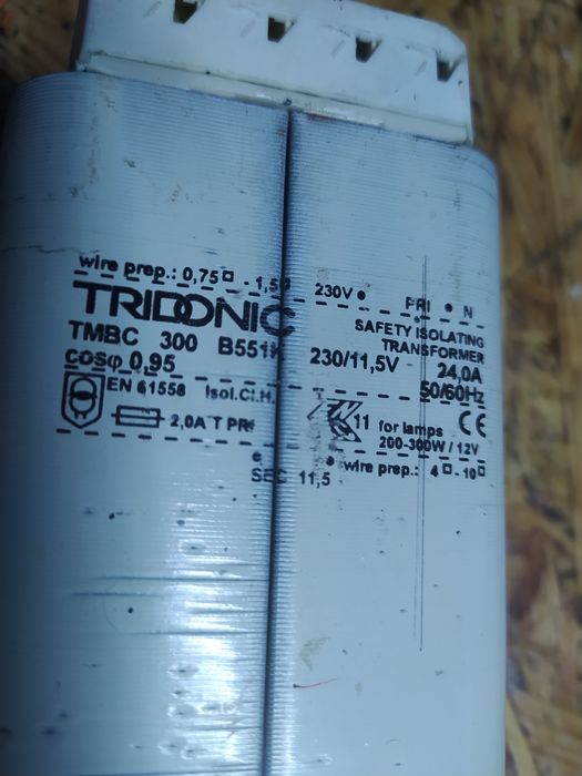 Дроссель TRIDONIC TMBC-300.