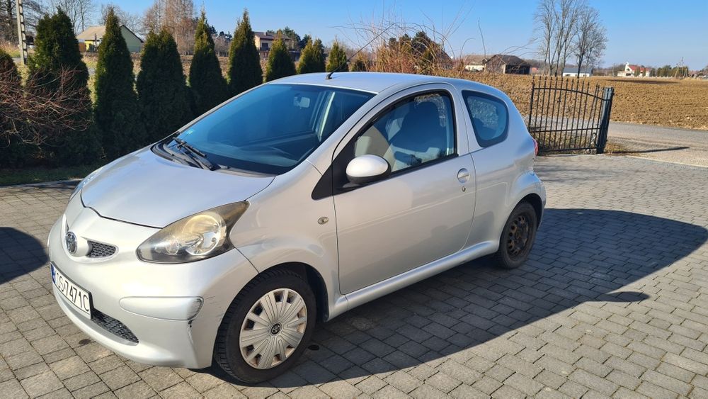 Toyota Aygo 1.0 VVT-i 68 KM | 2007 | Klima | Przegląd 01.2027 | OC 07.