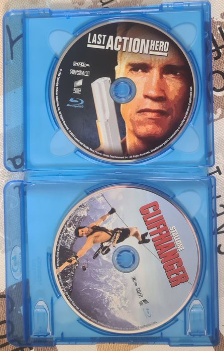 Bluray Duo O Último Grande Herói e Cliffhanger
