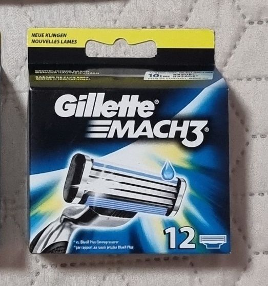 Катриджі Gillette Mach 3