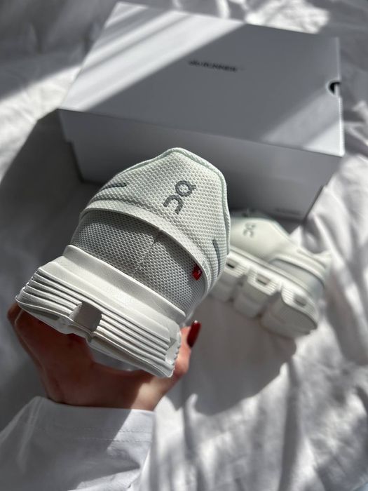 New On Running Cloud 6 All White 3MF10071200