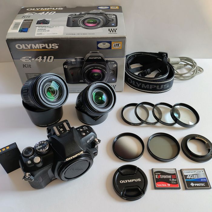 Olympus e410 zestaw