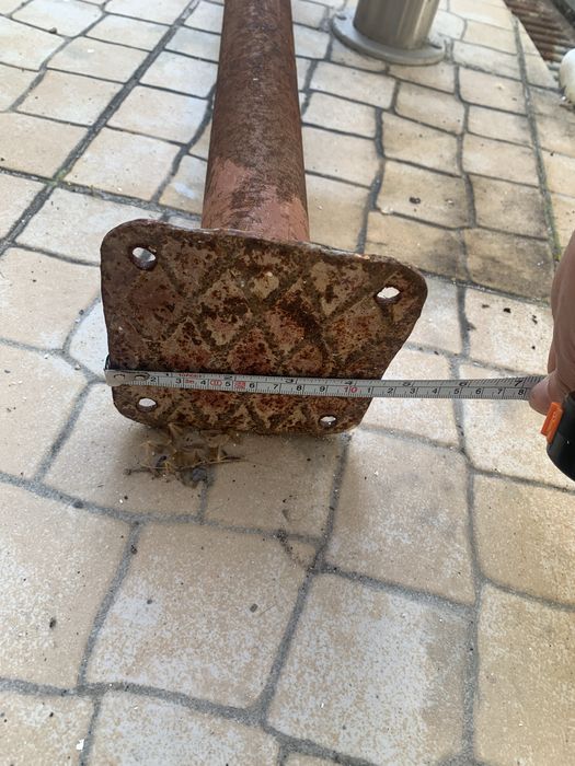 Tubo em ferro 4,43m
