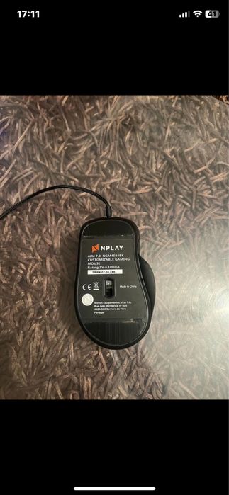 Comando e rato gaming da nplay
