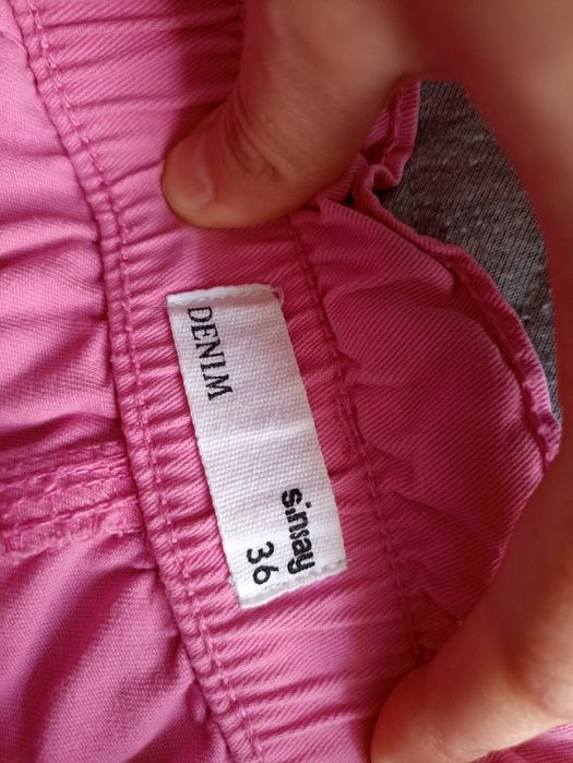 Spodenki wysoki stan denim s