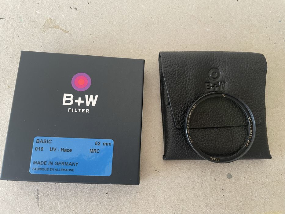 Filtro UV-Haze B+W 52mm Basic