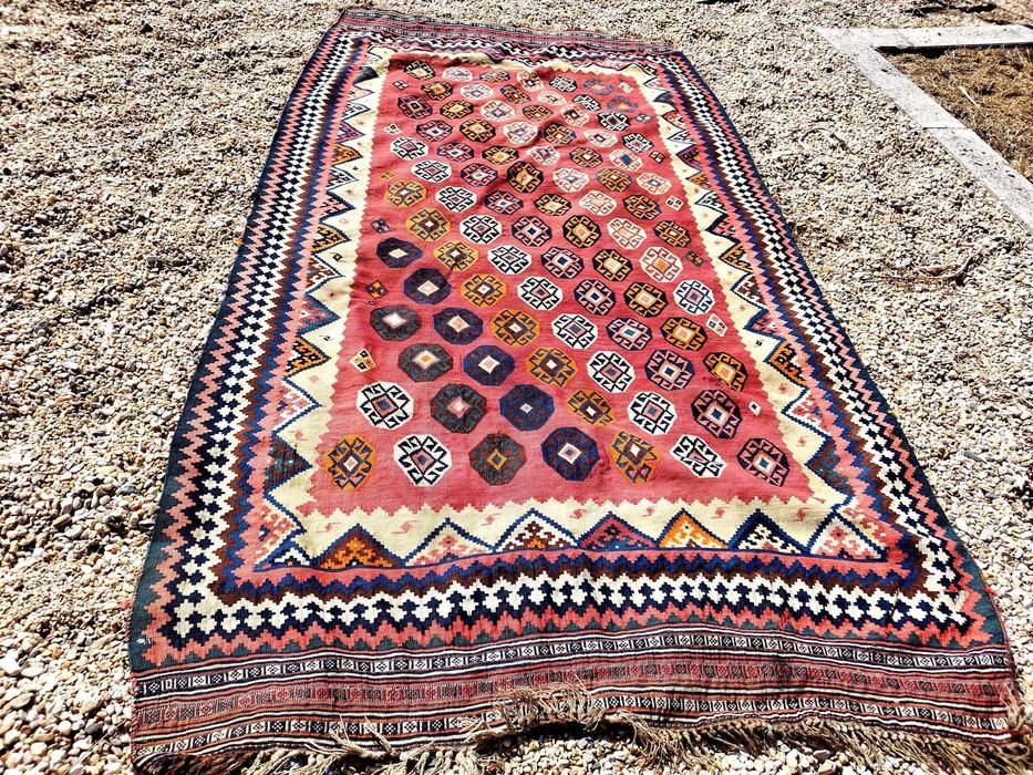 Tapete persa antigo seda