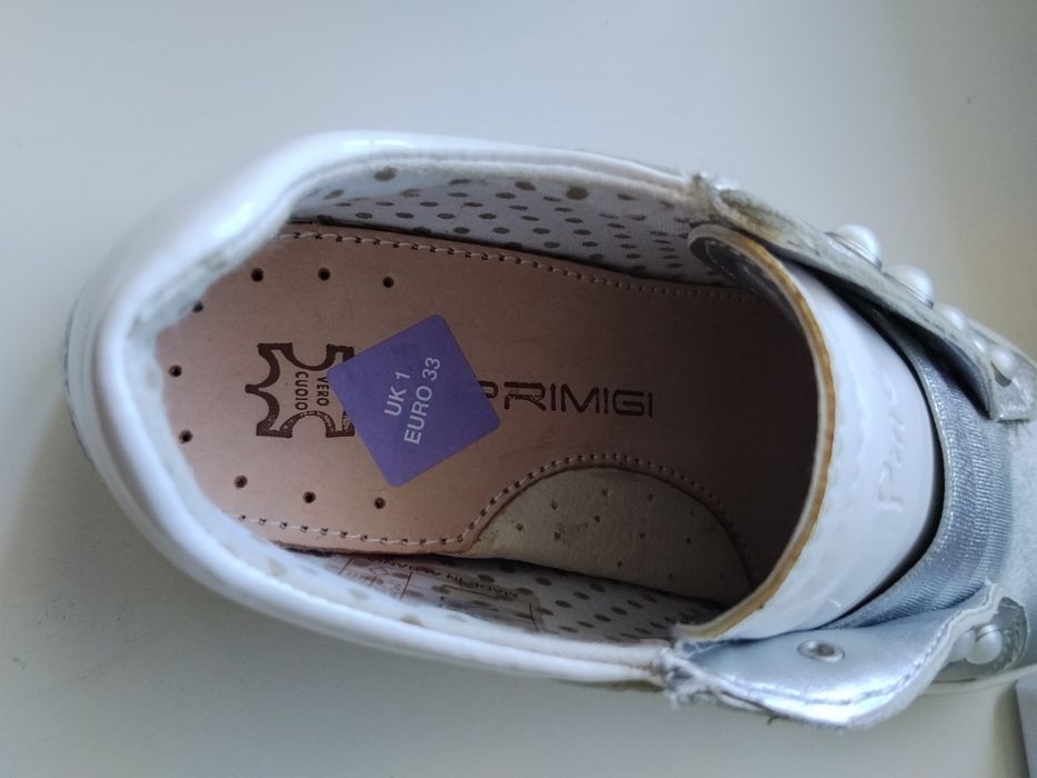 Primigi 33 buty skórzane półbuty dziewczynka