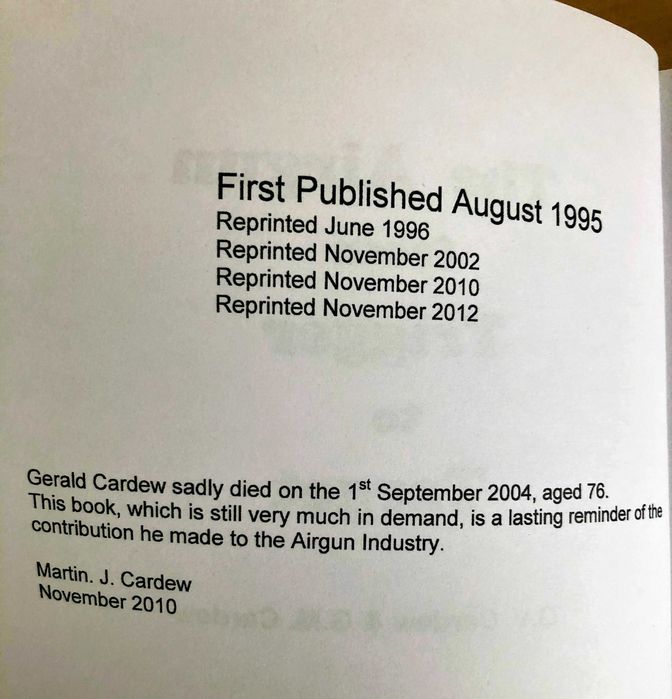 Livro: The Airgun from Trigger to Target