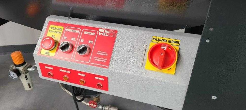 Piaskarka kabinowa PK520E inżektorowa