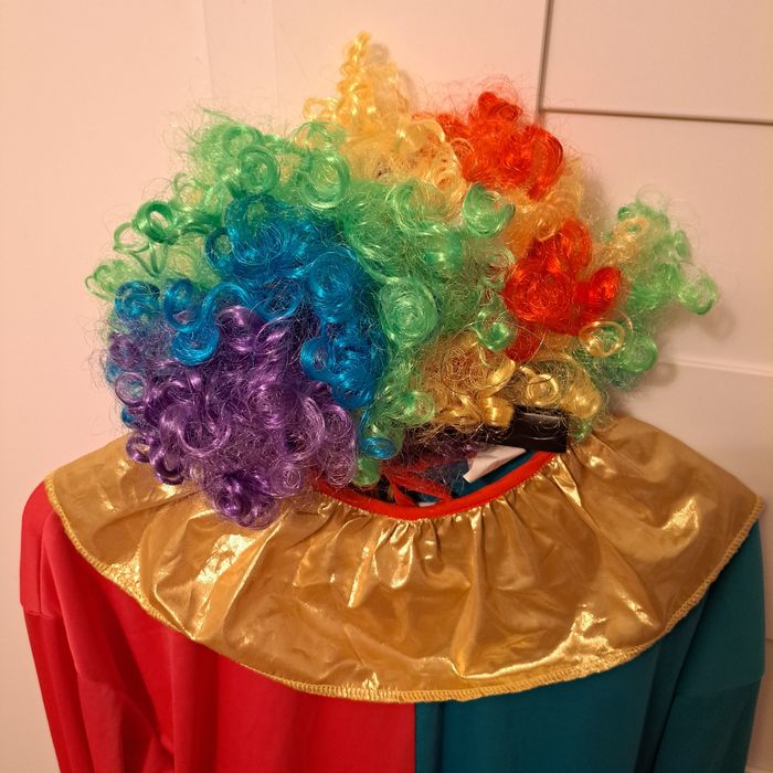 Strój przebranie kostium klaun uniwersalny