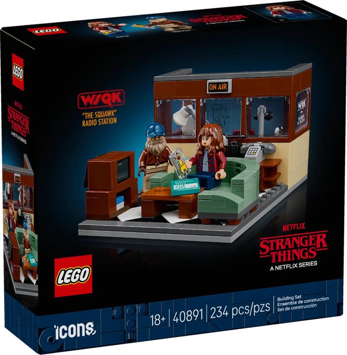 LEGO Icons Stranger Things 40891 The Squawk Radio  Station