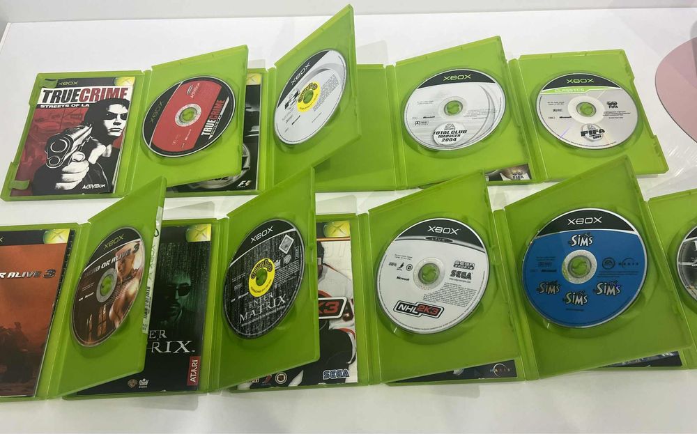 Zestaw gier na Xbox pierwszej generacji